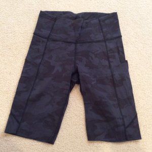 10" Lululemon biker shorts